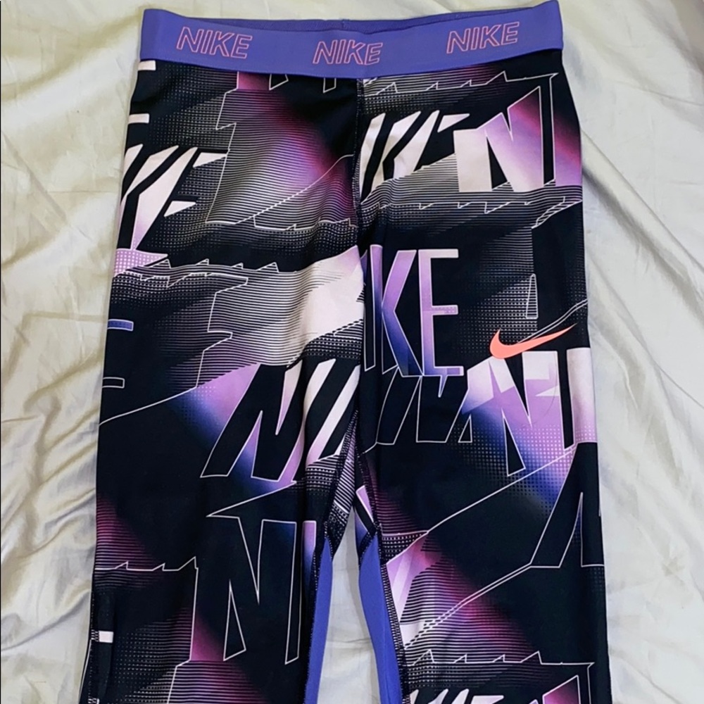 Nike Dri-Fit spandex.